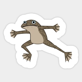 African Dwarf Frog Sticker